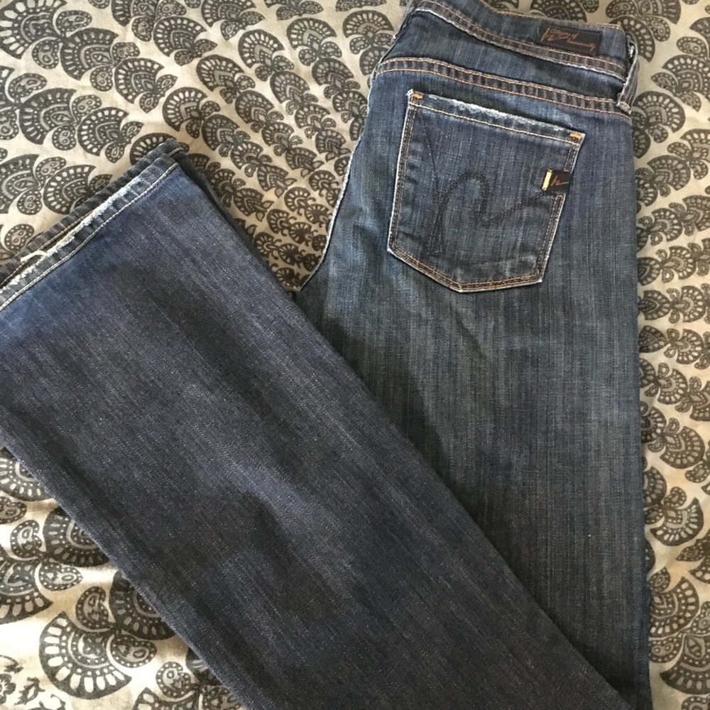 Citizen of Humanity Low Waist Flare Ingrid 25